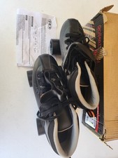 Roller Derby Str Seven Mens Size 9 Quad Roller Black Speed Skates