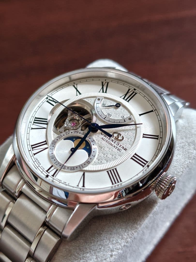 Orient OrientStar Automatic Moonphase Wristwatch … - image 3