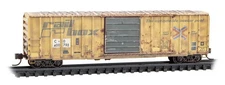 Chesapeake & Ohio ex-Railbox 50' Ribside Boxcar Micro-Trains #025 44 443 N SCALE