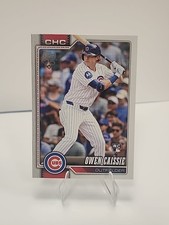 2026 Topps Series 1 Baseball Owen Caissie Chicago Cubs #233 (RC)