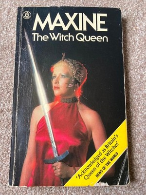 Maxine: the Witch Queen by Maxine Sanders (1976 paperback)