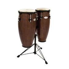 Toca Percussion Synergy CongaSet 2300TOB, 10"& 11", Tobacco