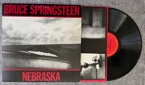 Bruce Springsteen Nebraska 1982 LP Vinyl Record EX Columbia: QC 38358 Reissue