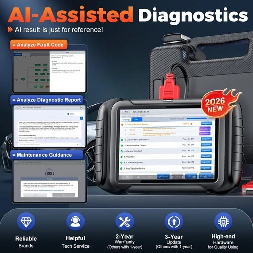 XTOOL D8S V2.0 Auto Diagnostic OBD2 Scanner E.CU Coding Topo Mapping 42+ Resets