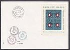 w2842/ Switzerland Sheet Block FDC Cover 1971