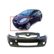 2009-2011 Toyota Yaris Hatchback Primed Front Bumper Cover To1000352 5211952961