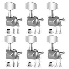 3 3 Semi-Closed Guitar Tuners String Tuning Pegs Keys Machine Heads Set, Elec...