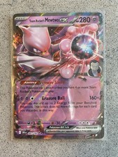 Team Rocket's Mewtwo ex 81/182 Pokemon Destined Rivals - NM