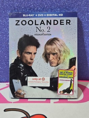 Zoolander 2: Magnum Edition (Blu-ray) With Slipcover 