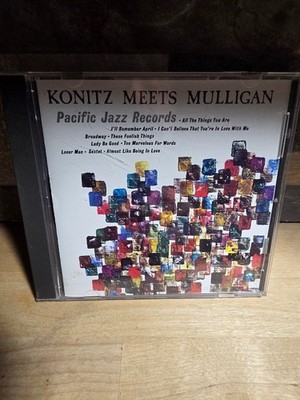 Lee Konitz & The Gerry Mulligan Quartet Konitz Meets Mulligan CD Pacific Jazz