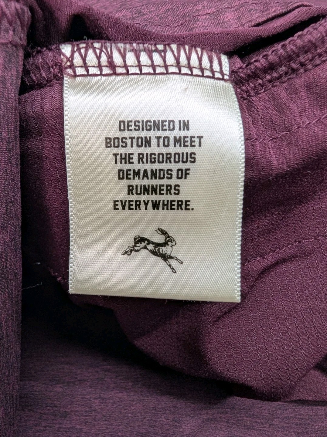 Tracksmith Session Full Zip Men's Medium Maroon L… - image 8