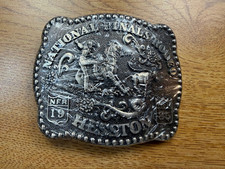 NFR National Finals Rodeo Hesston 1985 Belt Buckle