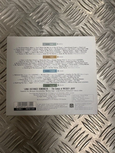 Mickey Jupp: KISS ME QUICK SQUEEZE ME SLOW: BOX 3CD+1 DVD + BOOKLET REP1372 AB - Bild 2 von 4