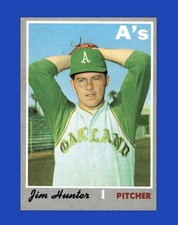 1970 Topps Set-Break #565 Jim Hunter VG-VGEX *GMCARDS*