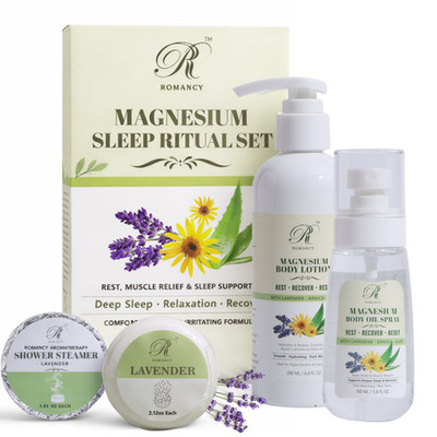 Magnesium Lotion for Sleep Leg Cramps Relief Restless Legs Night