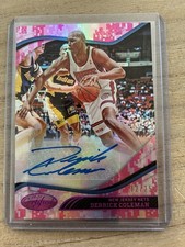 Derrick Coleman 2020-21 Certified Legendary Signatures Auto Camo Mirror SP /25