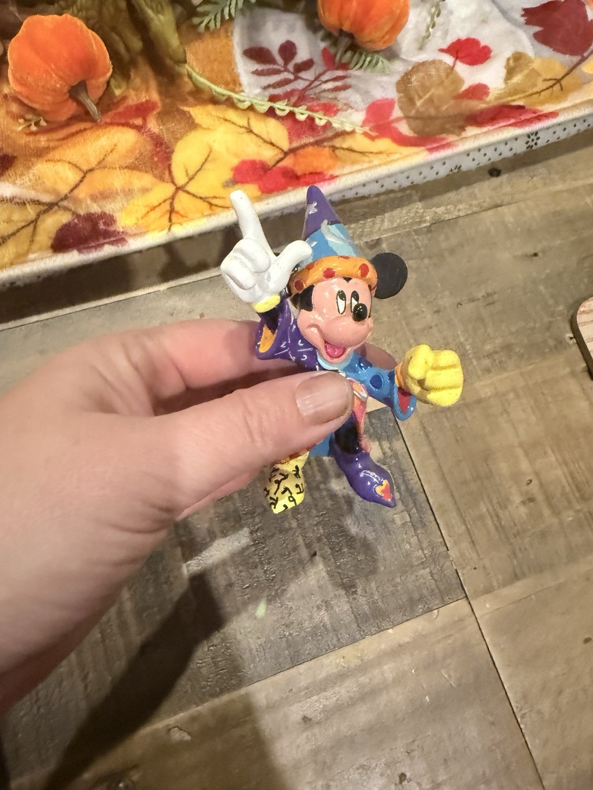 Romero Britto Disney Mini/Miniature New "Sorcerer" Mickey