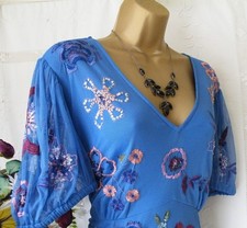👗****MONSOON PRE-OWNED "PENNY BLUE"  DRESS SIZE 18****👗
