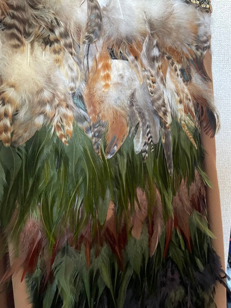 Ameri Vintage AMERI MIX FEATHER FLARE SKIRT - image 6