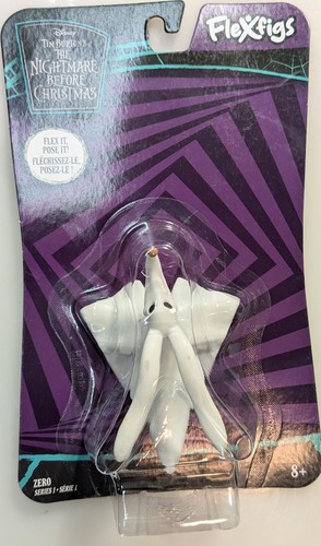 FleXfigs Pesadilla antes de Navidad Zero figura de juguete flexible NJ Croce 51030 - Imagen 4 de 4