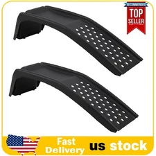 2 Pack 8" Lift Solid Steel Car Ramp 4000 Lbs Capacity, Heavy Duty Car Truck Ramp