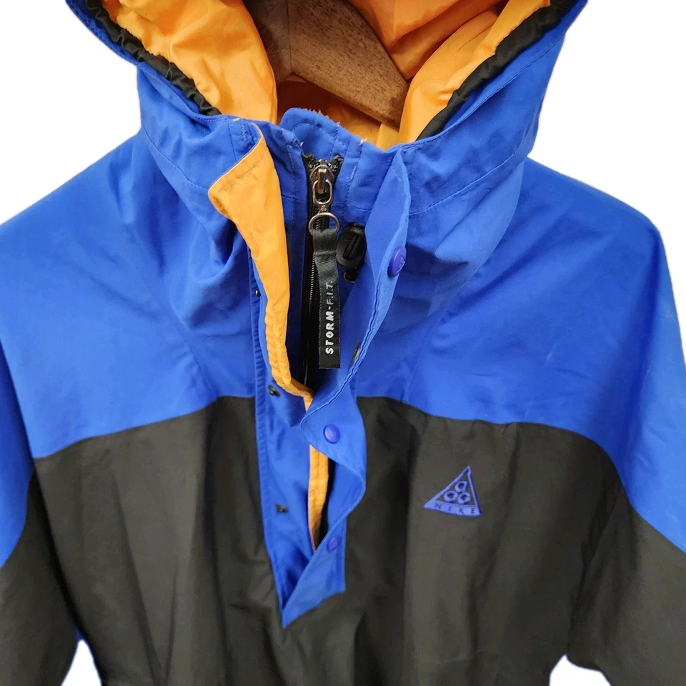 Nike Jacket Men’s Blue Size Medium All Conditioning Gear Storm Fit Vintage - Image 2 of 4