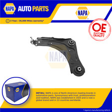 Braccio Wishbone/Sospensione Adatto a RENAULT MEGANE Anteriore Inferiore, Sinistro 2008 in poi NAPA Nuovo