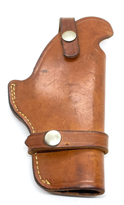 Smith & Wesson Brand Leather Holster For Model 39 RH Brown