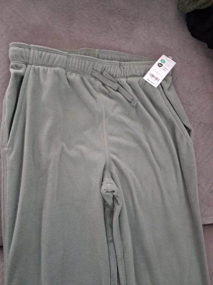 NWT Boys Size 12 Carter's Kid Green Bootcut Fleece Pull On Sweatpants - Image 2 of 4