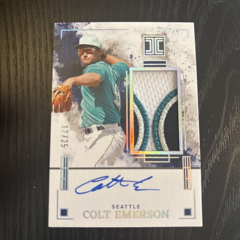 2025 Impeccable Colt Emerson Elegance 4-Color Sick Patch Auto /25 SSP π₯π₯π