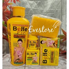 Belle Vie lightening body lotion 475ml with Curcuma extract, Face Cream  Soap