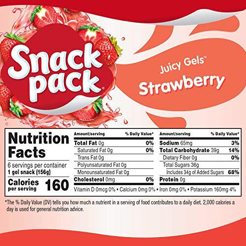 Super Snack Pack Strawberry Juicy Gels 6 Count 8 Pack - Picture 7 of 8