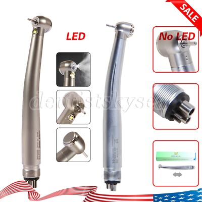 NSK Pana Max Style Dental High Speed 4H Fiber Optic LED Handpiece Turbine SDM