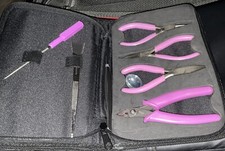 D.I.Y. Jewelry Making Tool Kit with Six Tools New w/ Zip Case