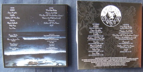 BLACK SABBATH Live Evil Super Deluxe 4CD Box Set (2023) DIO Poster Book 40.Anniv - Picture 10 of 10