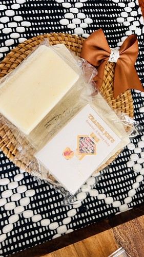 Trader Joe’s Haferflocken und Honig reine pflanzliche Seife Naturbad - 2 Riegel NEU - Bild 2 von 6