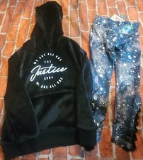 Justice Girls Hoodie Set Sz 6 Nwt Nwot Space Collection X