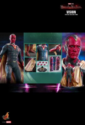 HOT TOYS TMS037 WANDAVISION VISION 1/6TH SCALE SAMMELFIGUR