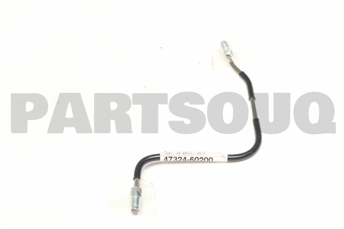 4732460200 Genuine Toyota TUBE, REAR BRAKE, NO.3 47324-60200 4732460200 Genuine Toyota TUBE, REAR BRAKE, NO.3 47324-60200