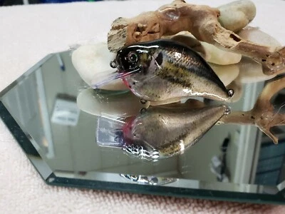 Ezs lures Custom WRAPPED CRANK ( Threadfin shad )