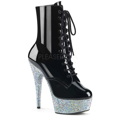 glitter platform shoes