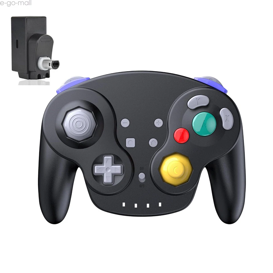 2.4G Wireless Gamecube Controller  Rechargeable&Rumble for Nintendo Gamecube Wii - Image 4 of 4