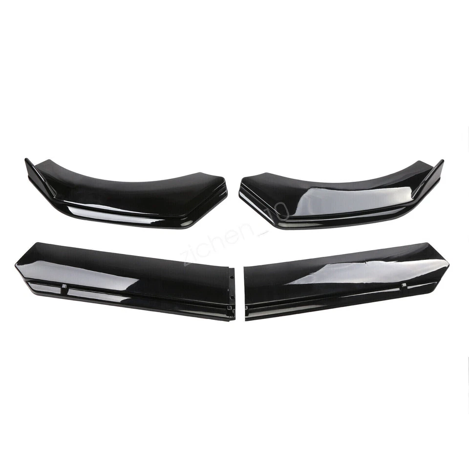 Front Bumper Lip Body Kit Spoiler For Ford Explorer ST Sport 2010 2012-2025 - Image 4 of 4