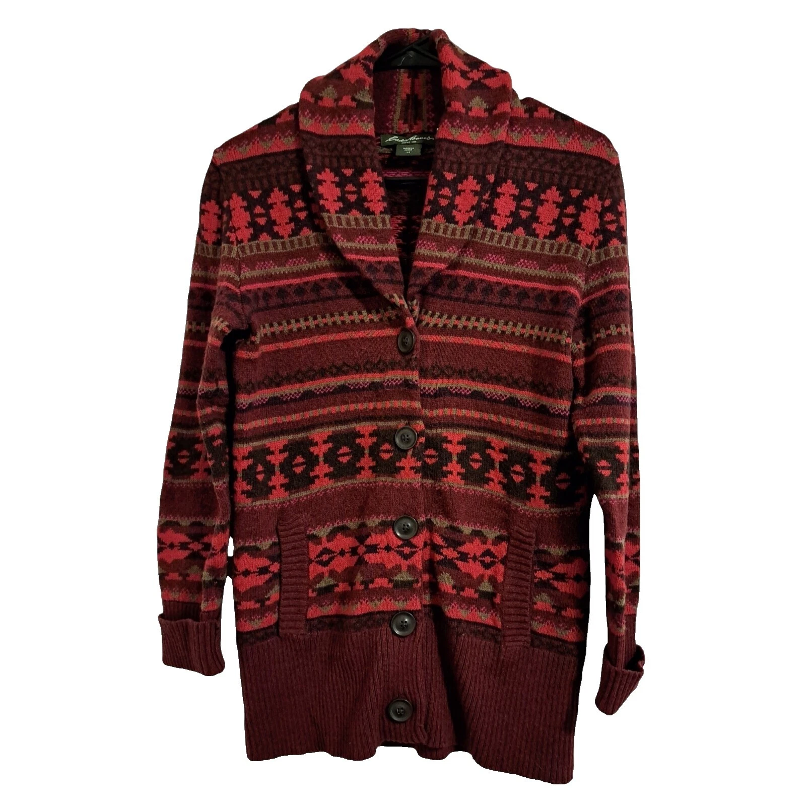 Eddie Bauer Long Sleeve Wool Sweaters for Women