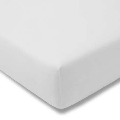 Estella Zwirnjersey 6900-100 Weiß Spannbetttuch 180x200 - 200x220 cm Boxspring