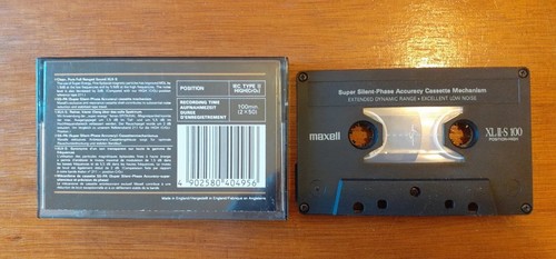 MAXELL XL II-S 100 High CrO2 Type II Japon Cassette audio vierge Tape EX + - Photo 2/7