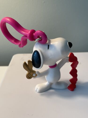 Snoopy  United Feature Keychain Figurine 1990 - Zdjęcie 1 z 8