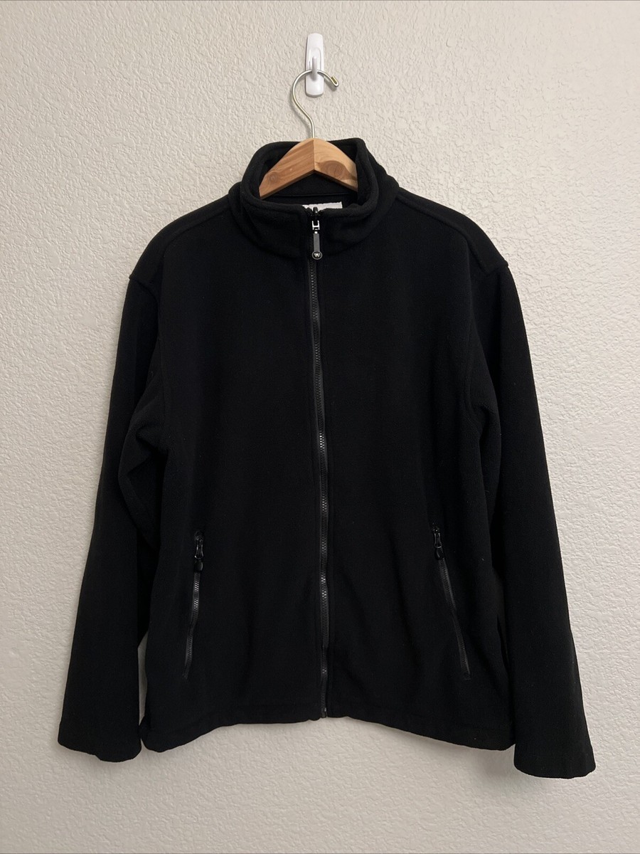 NEW WearGuard Jacket Fleece Full Zip Black 365 System Wind Rain