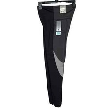 ID Ideology Women's Colorblock 7/8 Leggings black grey S