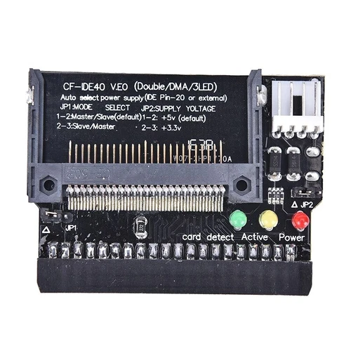Scheda convertitore adattatore avviabile 10/20x Compact Flash CF a 3,5 femmina 40 pin IDE - Foto 10 di 14